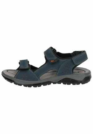 Outdoorsandalen - hellblau orange