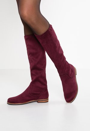 Bottes - bordeaux