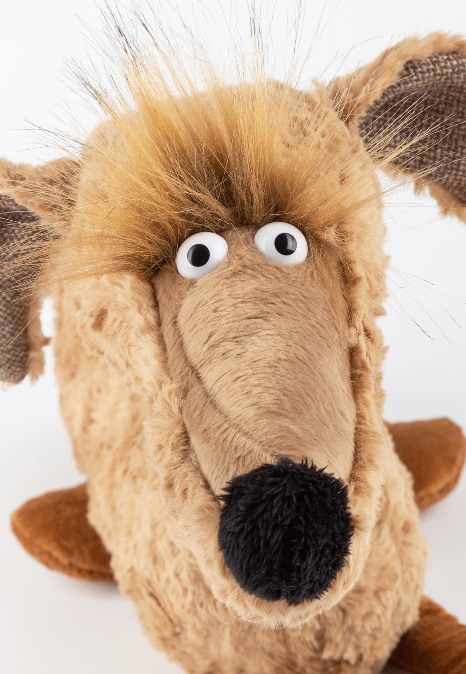 sigikid SAUSAGE SCHORSCHI BEASTSTOWN - Cuddly toy - braun/brown