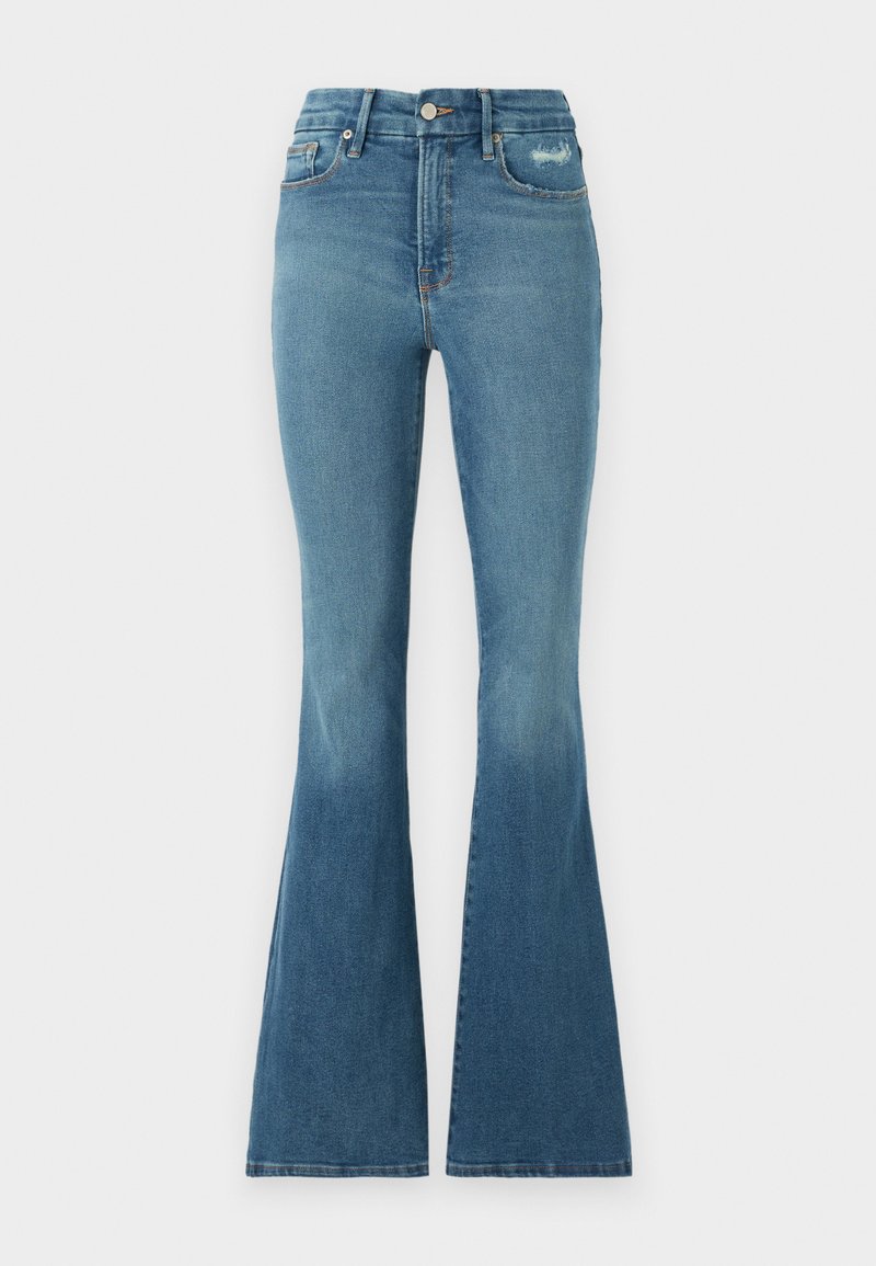 Good American Flared Jeans blauw denim/bluedenim