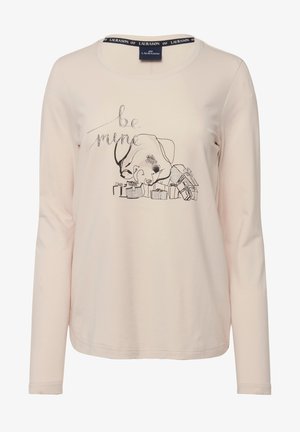 LAURASØN, EISBÄREN GESCHENKE RUNDHALS - Camiseta de manga larga - beige