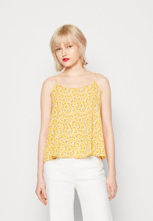 JDY JDYCAMILLA STRAP - Μπλούζα - amber yellow