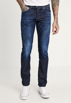 Jeans Straight Leg - dark-blue denim