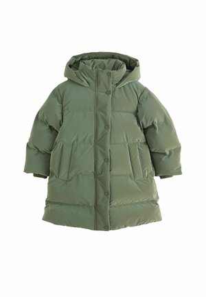 Next, REGULAR FIT - WATERPROOF FAUX FUR LINED PADDED COAT . - Vinterfrakke - khaki green