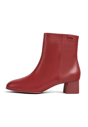 Bottines - dark red