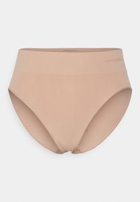 SMOOTH HIGH-LEG BRIEFS - Chilot - hazelnut