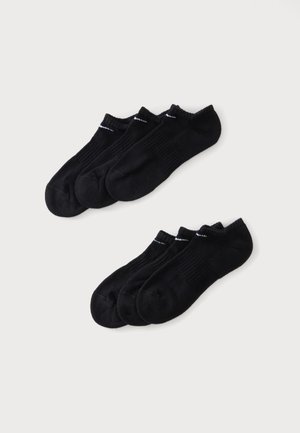 Nike Performance EVERYDAY UNISEX 6 PACK - Chaussettes de sport - black/white