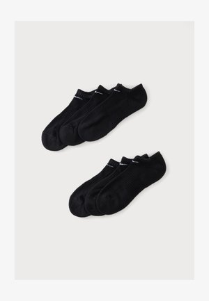 Nike Performance EVERYDAY UNISEX 6 PACK - Chaussettes de sport - black/white