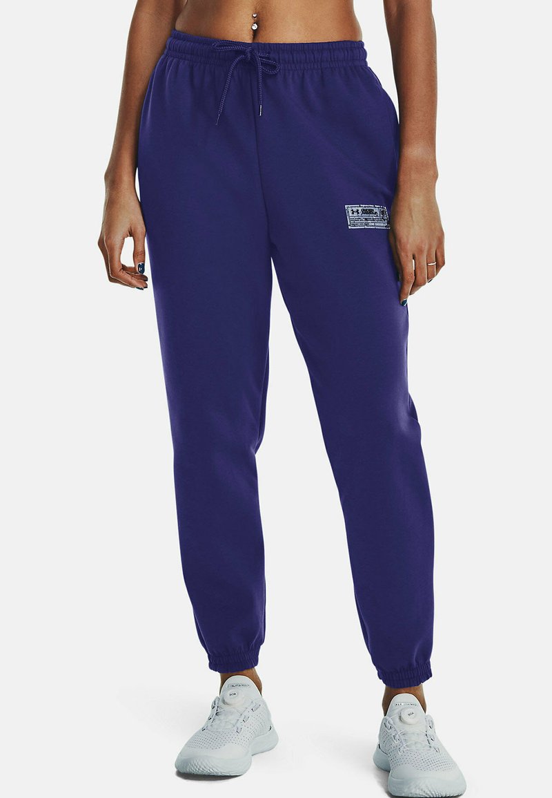 Under Armour UA SUMMIT Tracksuit bottoms sonar blue/blue Zalando