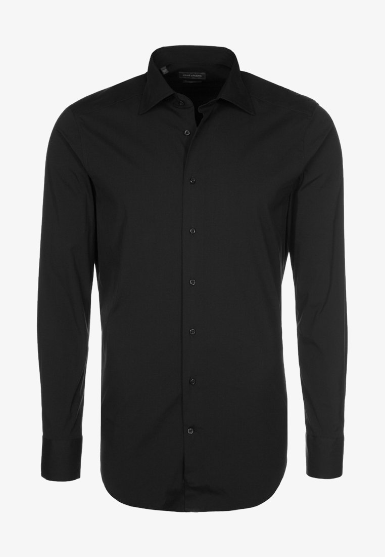 Rene Lezard Businesshemd Black Schwarz Zalando De