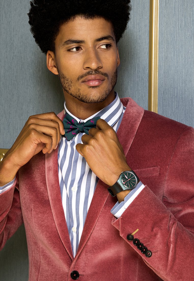 Swatch NEW GENTLEMAN - Montre - blue/bleu - ZALANDO.BE