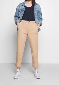 Petit Bateau Linne - dark blue