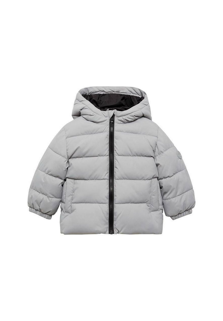 Mango Kids Winter jacket light grey Zalando