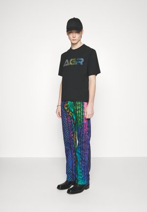 AGR UNISEX - T-shirt print - black