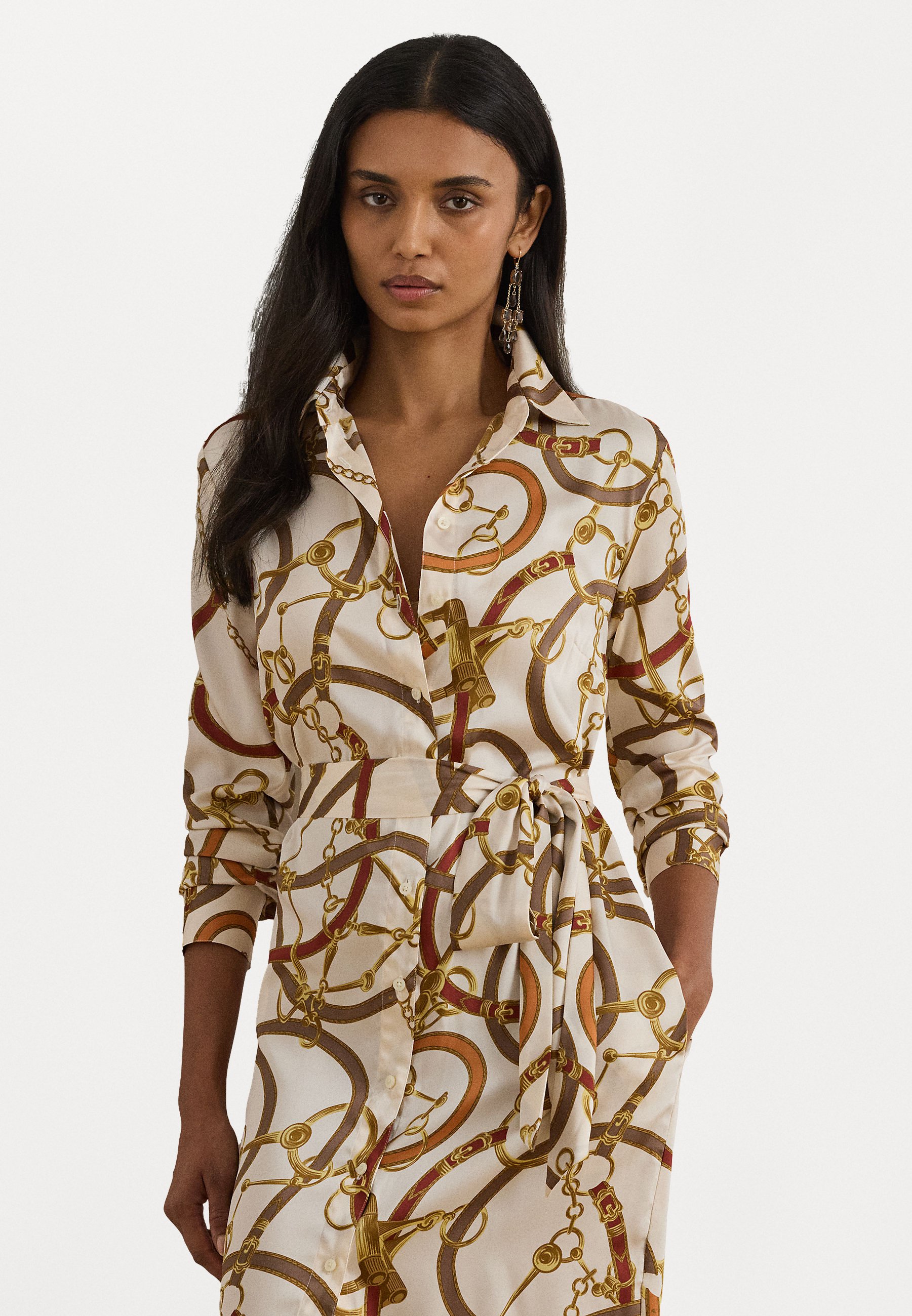 ralph lauren petite shirt dress Lauren Ralph Lauren Petite Striped Point Collar Shirt Dress