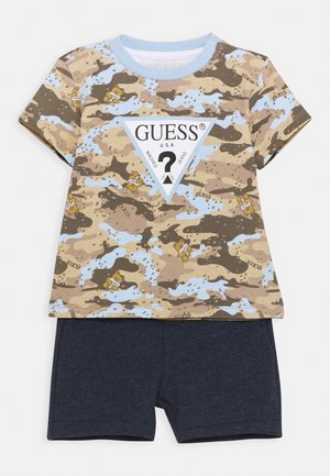 SET - T-shirt imprimé - blue