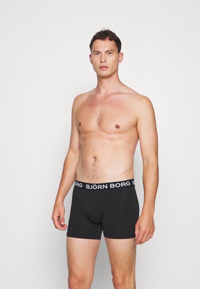 Björn Borg - ESSENTIAL BOXER 5 PACK - Underkläder - black, Förstora