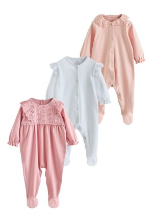 Next REGULAR FIT - BABY SLEEPSUITS 3 PACK . - Grenouillère - pink
