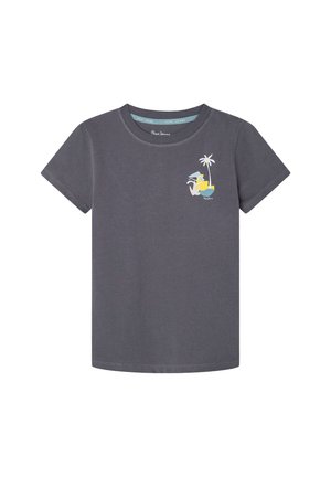 Pepe Jeans RENCE - Camiseta estampada - phantom grey
