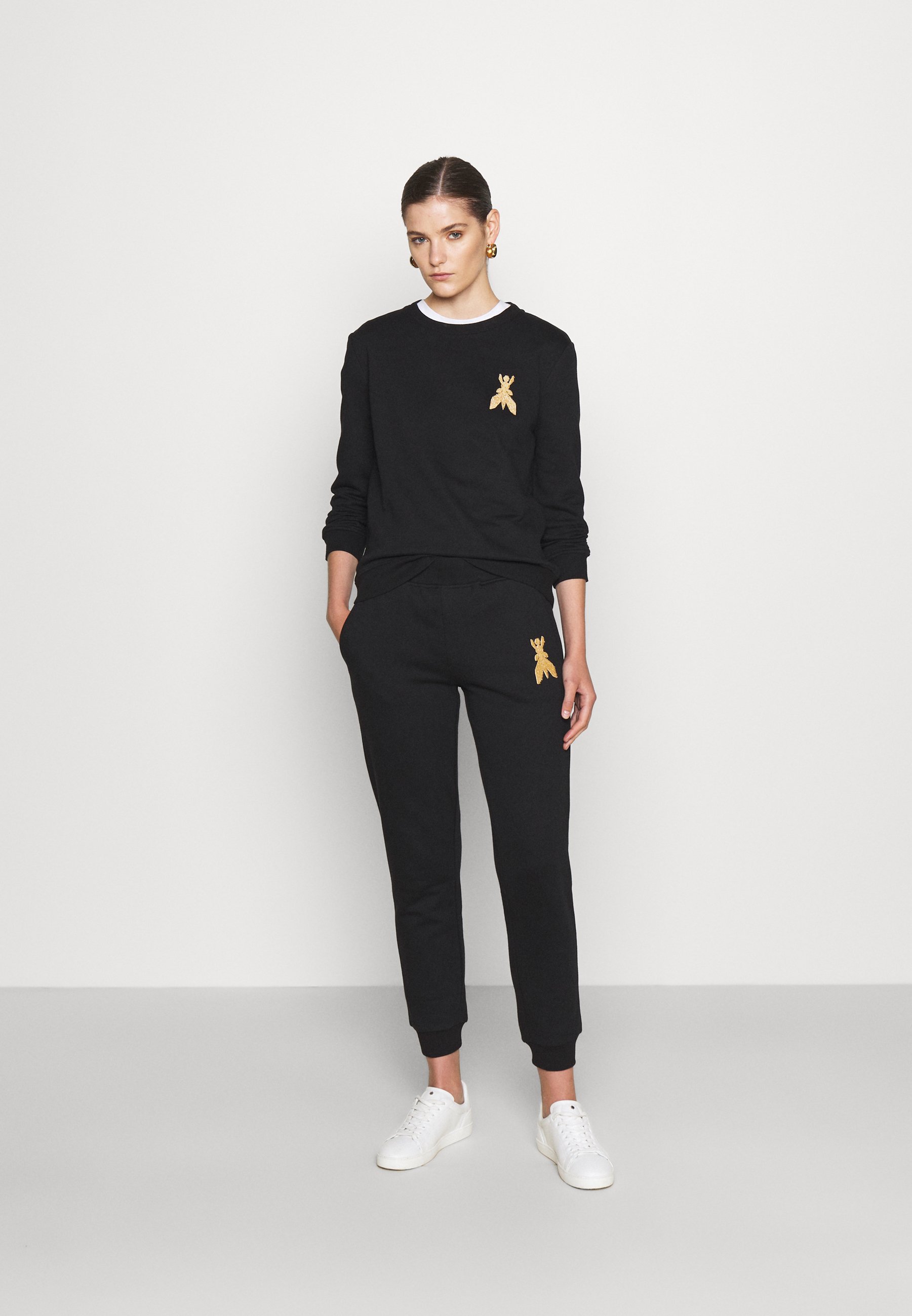 Patrizia Pepe PANT - Trainingsbroek - nero/Zwart - Zalando.nl