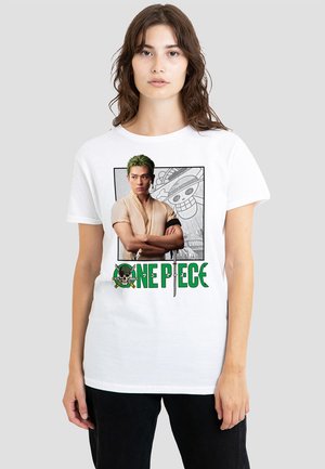 ONE PIECE ZORO - Print T-shirt - white