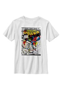 Marvel SPIDER-MAN CLASSIC BREAKING THROUGH - T-shirt z nadrukiem
