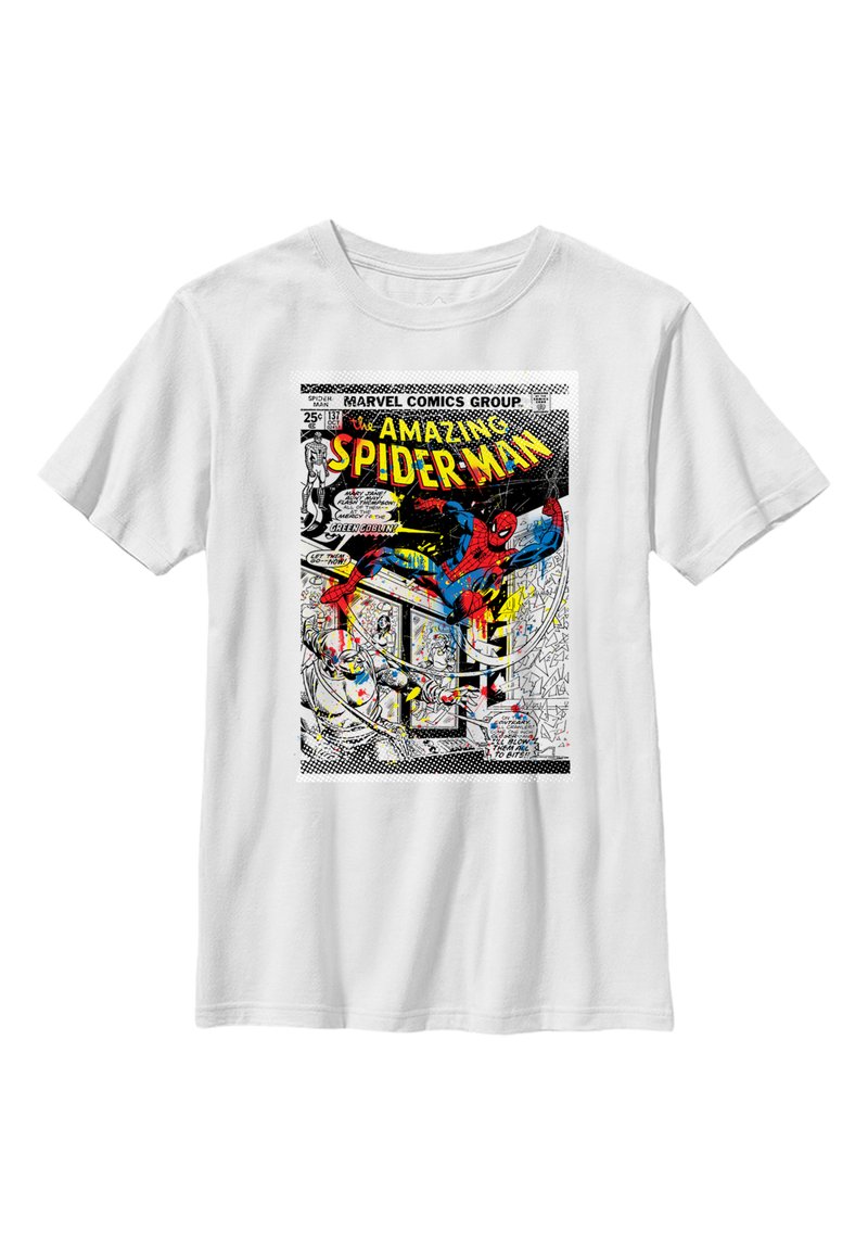 Marvel SPIDER-MAN CLASSIC BREAKING THROUGH - T-shirt z nadrukiem