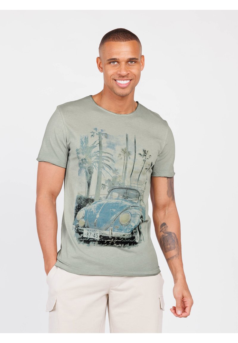 Key Largo TShirt print grün Zalando.de