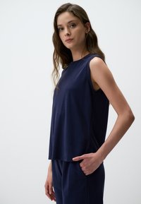 Jimmy Key ROUND NECK SLEEVELESS - Top - dark blue