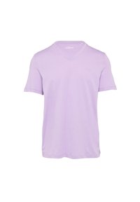 s.Oliver MIT V-AUSSCHNITT - T-shirt basic - lavendel