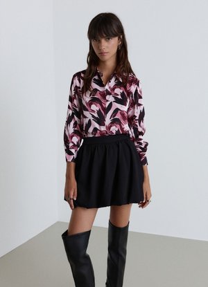 Calliope, CAMICIA FANTASIA - Camicia - var bordeaux