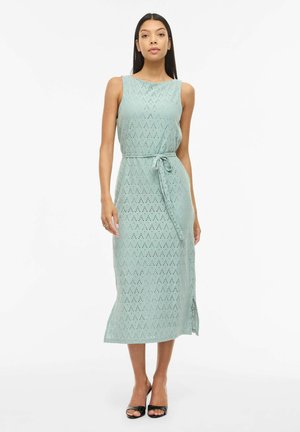 VILA MAXIKLEID VIAMALINA ÄRMELLOSES - Hverdagskjole - blue surf