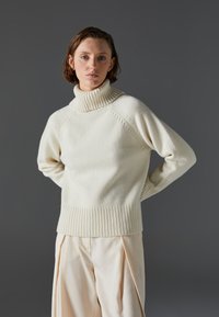 Zign Studio WOOL JUMPER - Džemperis - sand
