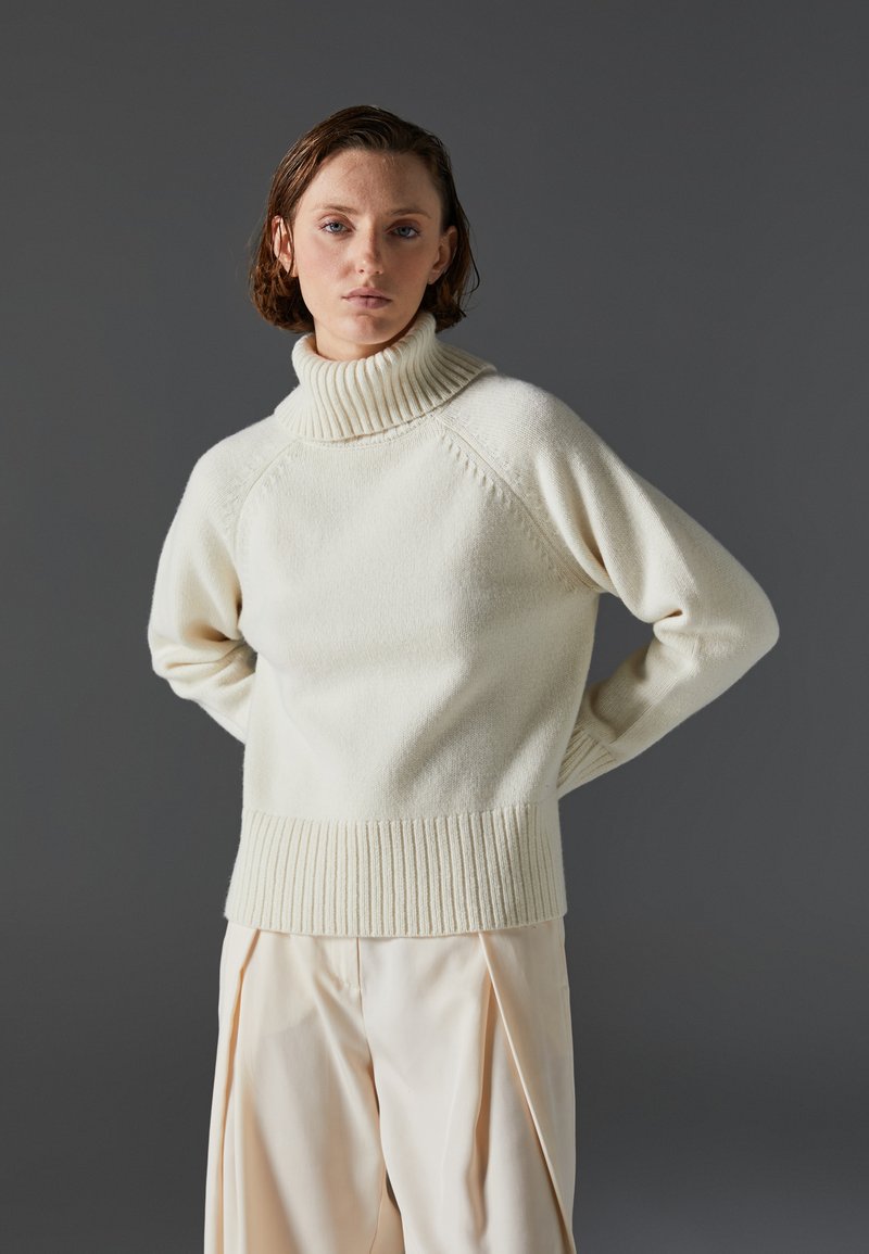 Zign Studio WOOL JUMPER - Džemperis - sand