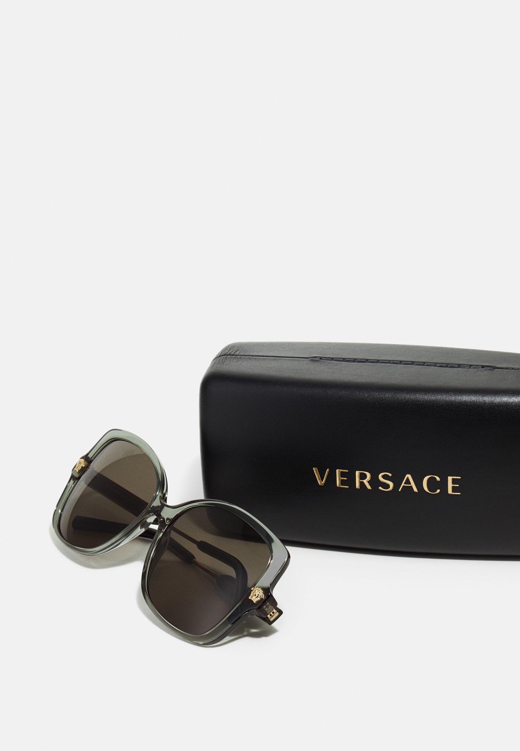Versace Occhiali da sole - transparent/black/trasparente - Zalando.it