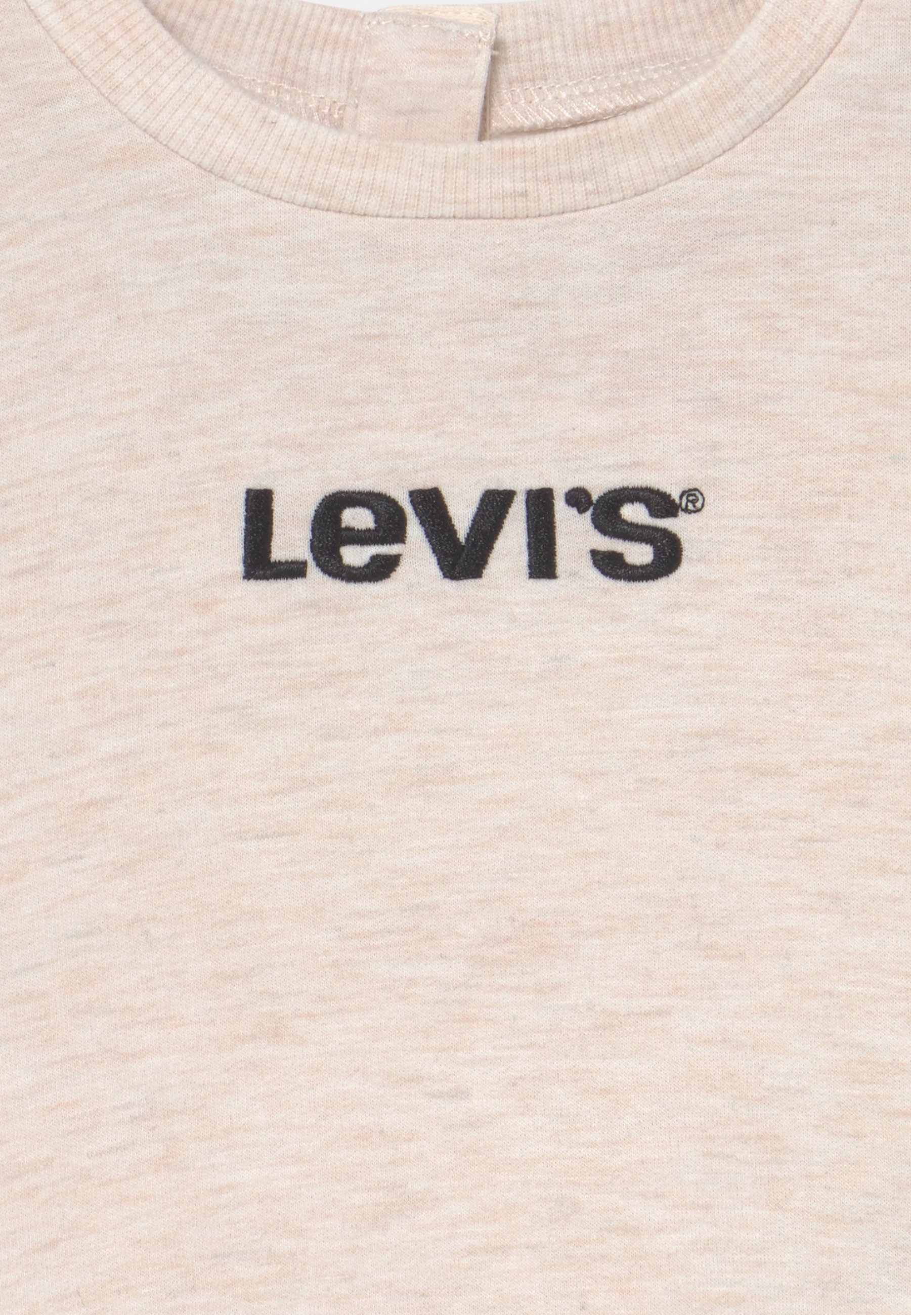 Levi's® LOGO CREWNECK - Sudadera - oatmeal heather/beige jaspeado -  Zalando.es