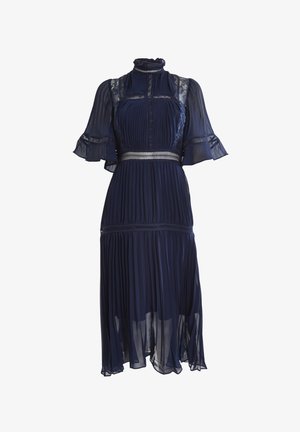 True Decadence, ELLIE PLEATED MIDI - Hverdagskjole - navy