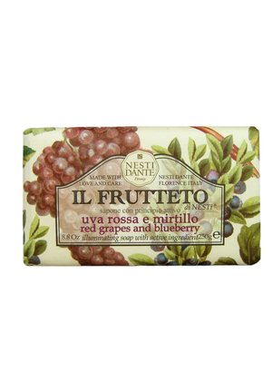 FRUTTETO SOAP RED GRAPES   BLUEBERRY - Soap bar - weiß