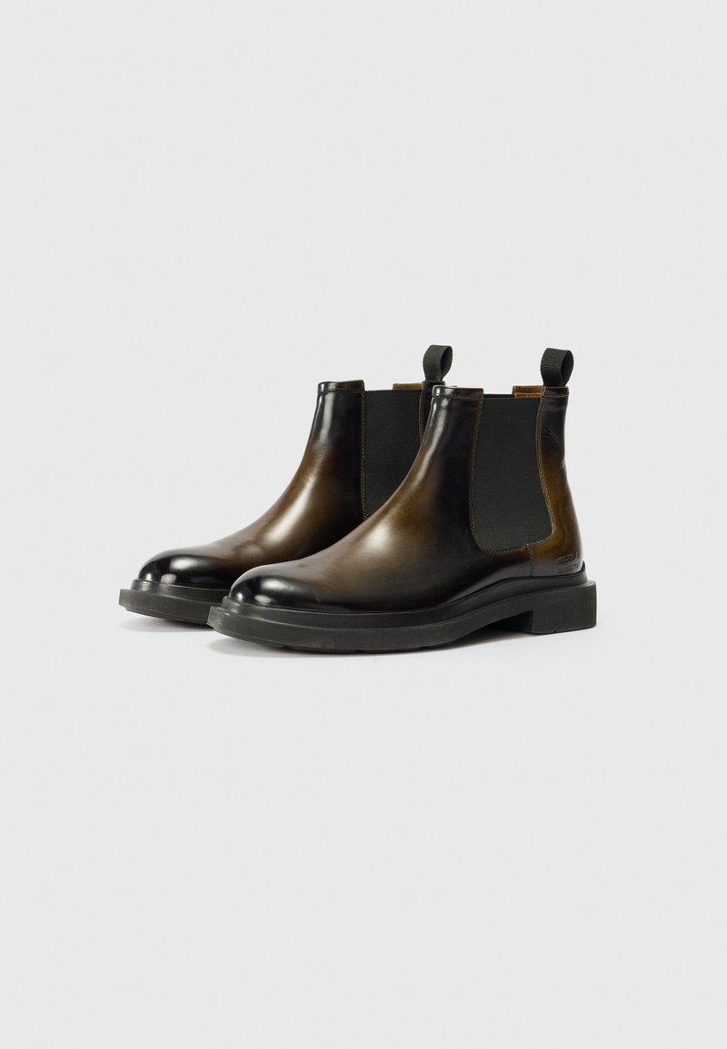 Melvin & Hamilton Matteo 5, Stivali Chelsea Uomo In Pelle Fatta A Mano, Colore Classico