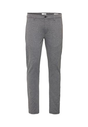 Solid, SDDAVE SLIM FIT - Παντελόνι - dar grey melange