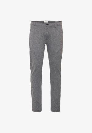 Solid, SDDAVE SLIM FIT - Pantalones - dar grey melange