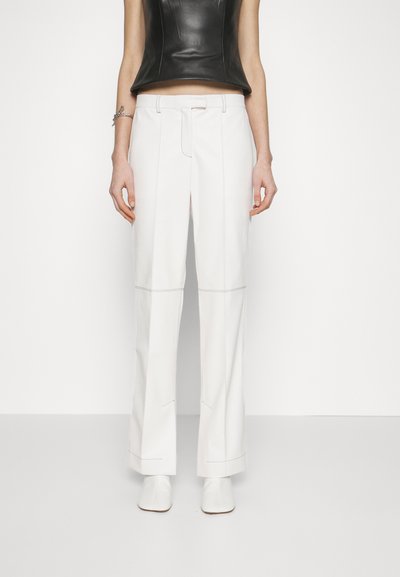 Materiel STITCHED PANTS - Püksid - marshmallow