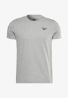 IDENTITY SMALL LOGO TEE - Pamata T-krekls - medium grey heather