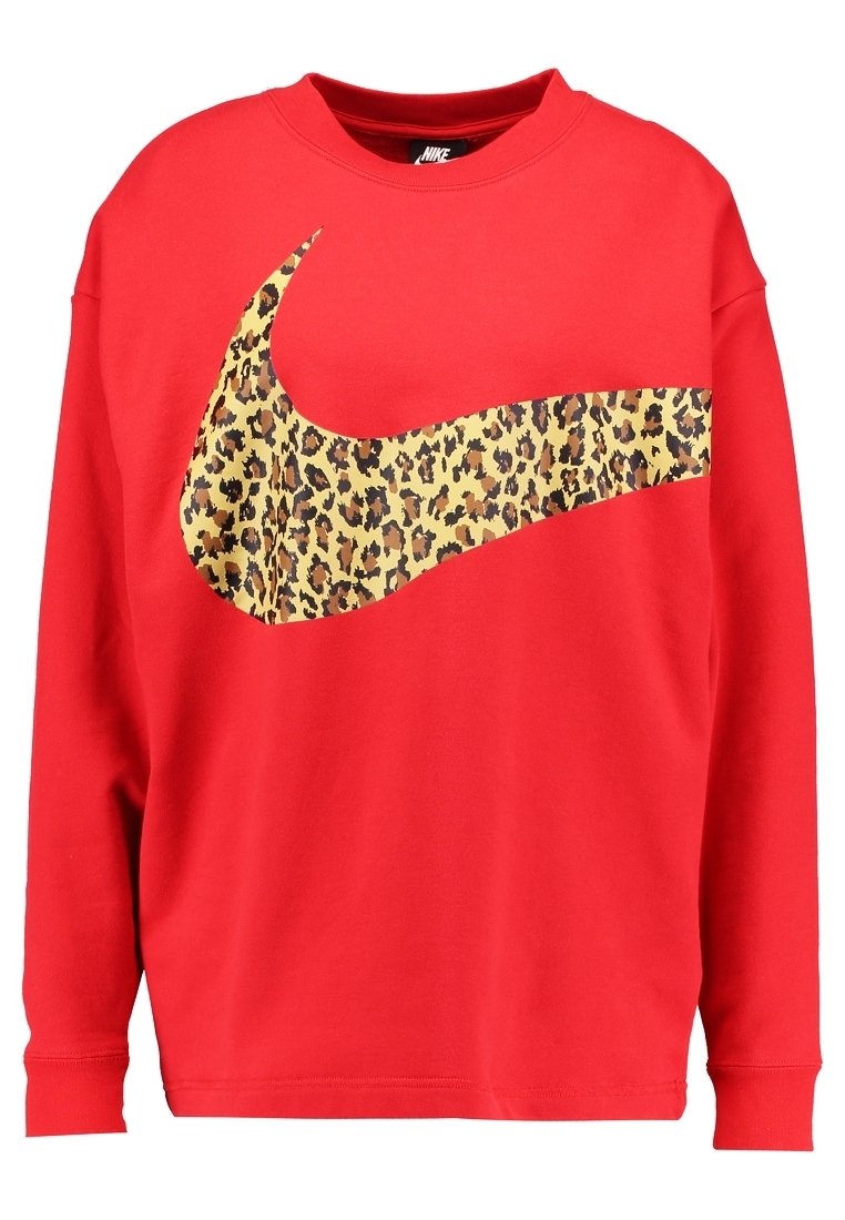 nike red cheetah print shirt