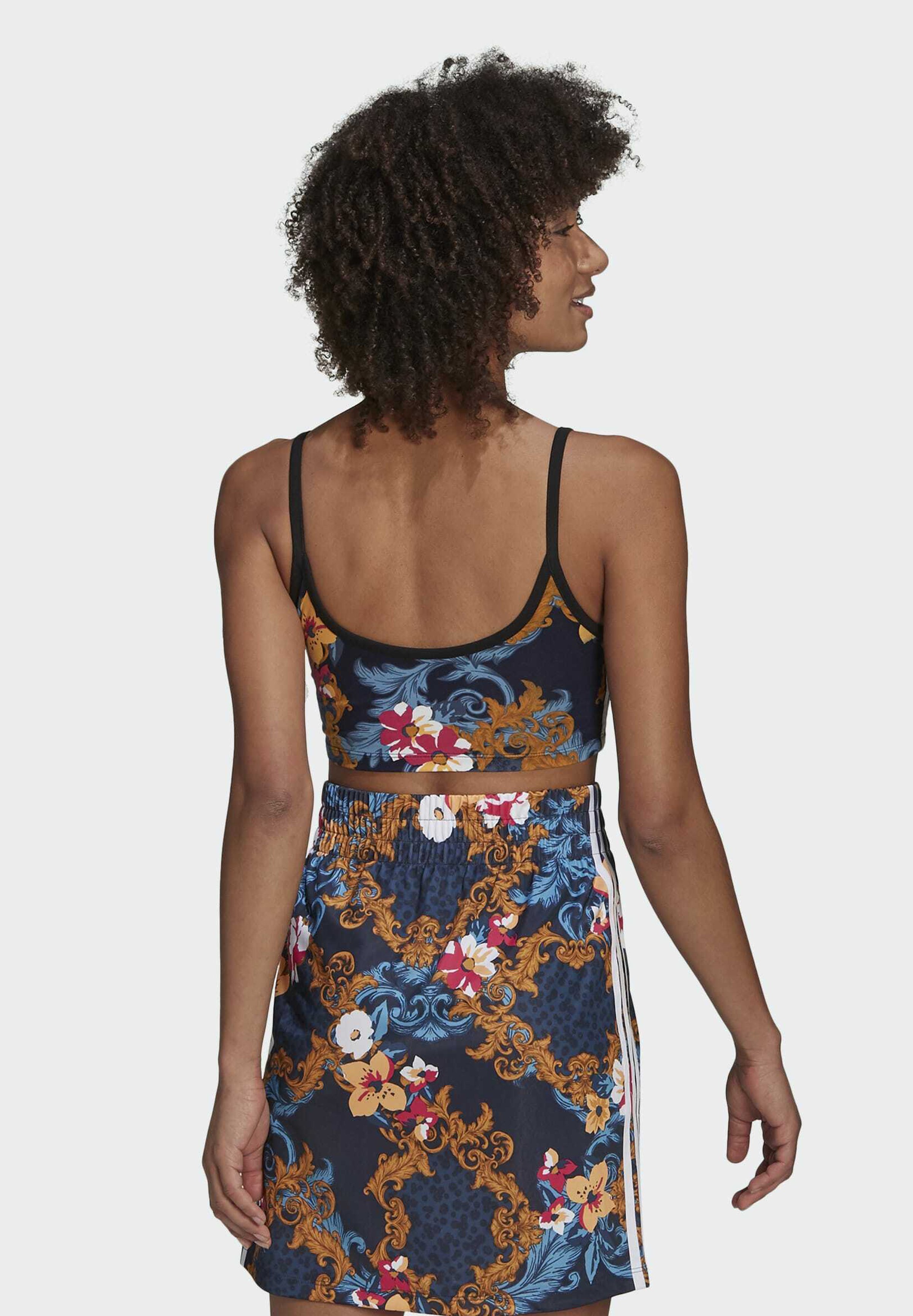 adidas multicolor top