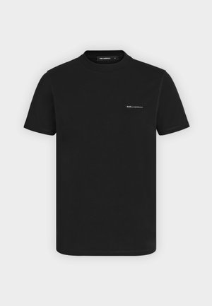 KARL LAGERFELD, CREWNECK - T-Shirt basic - black