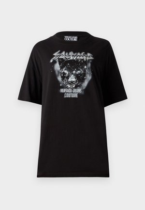 Versace Jeans Couture, Camiseta estampada - black