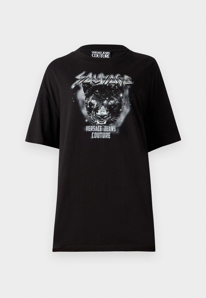 Versace Jeans Couture T-shirt print zwart