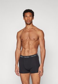 Calvin Klein Underwear - STRETCH VDAYTRUNK 5 PACK - Culotte - black Immagine in miniatura 1