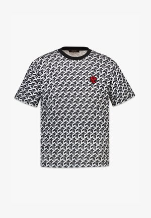 T-shirt con stampa - black